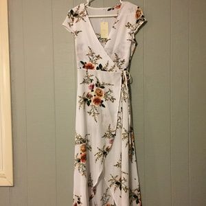 LivaGirl Wrap Floral Dress - New With Tags!